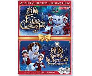 Christmas Exclusive Double Feature Elf Pets: A Fox Cub's Christmas Tale & Elf Pets: Santa's St. Bernards Save Christmas 2-Movie Family Blu-ray/DVD Combo