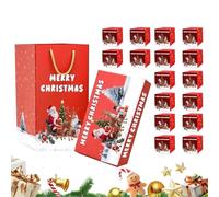 Christmas Exploding Box for Money - Pop-Up Bouncing Folding Boxes for Cash,Exploding Cash Case for Souvenirs Red Envelope Children Adults Jewelry Weddings Graduations Parties