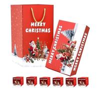 Christmas Explosive Box, Folding Money Box for Christmas , Gift Box for Red Envelopes, Ceremonies, Parties, Weddings, Birthdays, Memories