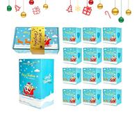 Christmas Explosive Box For Silver 12 Festive Favors Folding And | DIY Christmas Bouncy Money Box For Holidays, Birthdays, Halloween, Celebration, And