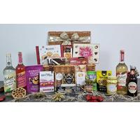 Christmas Extravaganza Gift Hamper with Sparkling Elderflower & Peach Bellini Cocktail - Alcohol Free