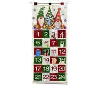 Christmas Fabric Calendar Foldable Large Reusable 24 Days