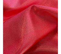 Christmas Fabric Red Metallic Organza Shimmer Craft Fabric Material