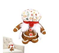 Christmas Faceless Doll, Gingerbread Man Doll, Cute Gnome Plush, Gingerbread Plush Toy, Decorative Plush Doll, Festive Home Decor, Holiday for Kids, Soft Gingerbread Decor