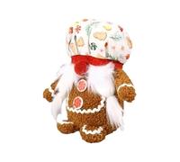 Christmas Faceless Gnomes | Christmas Plush Cute Gingerbread Man | Faceless Gnome Doll, Gingerbread Plush for Christmas, Birthdays, Special Occasions