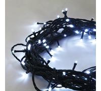 SHATCHI 100 Cool White LEDs Battery Operated Fairy Lights Waterproof Indoor/Outdoor 8 Changing Modes Timer Christmas Wedding Party Birthday Decorations