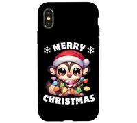 Christmas Fairy Lights Sugar Glider Case for iPhone X/XS