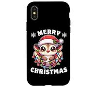 Christmas Fairy Lights Sugar Glider Case for iPhone X/XS