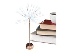 Christmas Fairy Lights - Warm USB Rechargeable Decorative Lamp, Nest and Flowers Cordless Design, Elegant Ambient Lighting, Home Accent Piece | Festive Table Lamp for Indoor Outdoor Living Room