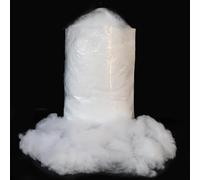 Christmas Fake Snow Decoration, 150g Artificial Snow Decorations Fluffy Soft Cotton Fake Snow Indoor Fiber Snow for Christmas Tree Holiday Table and Winter Mantle Village Display Outside(150g)