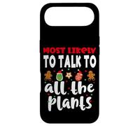 Christmas Family Funny Most Likely To Talk To All The Plants Case for iPhone Air