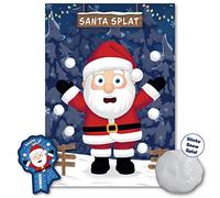Christmas Family Game - SANTA SPLAT - Unlimited Players Age 3+, For Children, Family, Kids, Christmas Party, Christmas eve box fillers, Christmas stocking fillers