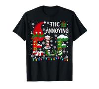 Christmas Family Matching Pajamas Annoying Elf Xmas T-Shirt