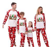 Christmas Family Pyjamas Set, Matching Christmas Pjs For Family, Xmas Graphic Printed Pyjamas, Cozy Christma Pajamas Set For Women Men Kids Baby, Couple Matching Pjs Sets, Nightwear Loungewear Sets