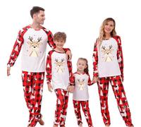 Christmas Family Pyjamas Set, Matching Christmas Pjs for Family, Xmas Graphic Printed Pyjamas, Cozy Christma Pajamas Set for Women Men Kids Baby, Couple Matching Pjs Sets, Nightwear Loungewear Sets