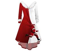 Christmas Fancy Dress for Adults Jumper Red Dresses Women Novelty Size 20 Casual Party Ideas Costume Uk Elf Hats