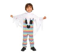 Christmas Fancy Dress Television Clown Child Costume Large(White,XL)