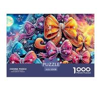 Christmas Fantasy Jigsaws 1000 Piece Puzzle Challenge High Difficulty Fit Together Perfectly for Adults & Kids Age 12 Years Up 52x38cm/1000pcs