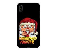 Christmas Fighter Staring Boxing Santa Case for iPhone XS Max