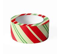 Christmas Flagging Caution Tape,16.4ft Glow in the Dark Seasonal Decoration | Holiday Hazard Warning Tapes,for Event Planners Party Organizers DIY Enthusiasts School Campground Garden Driveway Living