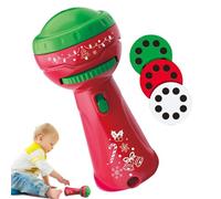 Christmas Flashlight Projector,Cognition Fun Torch | 24 Patterns Christmas Image Projection for Home, Cognition Bedtime Torch Toys