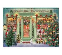 Christmas Flower Shop 1000 Piece Puzzle Board Game - Brand New Sealed
