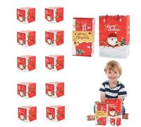 Christmas , Foldable Pop-Up Jump Box with Festive Print, Perfect for Festive Surprises in the Evening and Day as well as Christmas