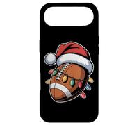 Christmas Football Santa Hat Lights Holiday Funny Xmas Case for iPhone Air