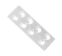 Christmas Footprints Template - Creative Christmas Footprints Template | Santa Boots Template Reusable Christmas Footprints Mold Cake Decoration for Floor, Wall, Door, Wood, Card