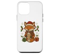 Christmas Fox with Cocoa and Gifts Cute Holiday Design Case for iPhone 12 mini