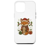 Christmas Fox with Cocoa and Gifts Cute Holiday Design Case for iPhone 12 Pro Max