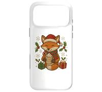 Christmas Fox with Cocoa and Gifts Cute Holiday Design Case for iPhone 17 Pro Max