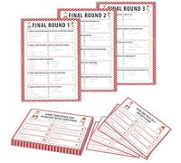 Christmas Friendly Feud Game - Christmas Trivia Quiz, Family Game Night, Family Friendly Quiz, Christmas Party Favor Supplies (AM02)