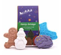 Christmas Fun Bath Bomb Gift Pack Multicolor