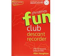 Christmas Fun Club Descant Recorder.