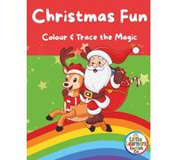 Christmas Fun: Colour, Trace and Learn English (Little Learners English Co)