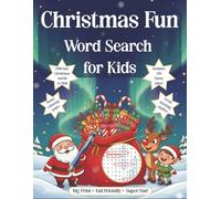 Christmas Fun Word Search For Kids: 1000 silly words to find, 100 jokes, colouring pages; great stocking stuffer for kids (Wordstorm)