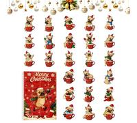 Christmas | Funny 24 Days Dog Themed | Counting the Christmas Days | for Boys Girls Teens Adults Family Season