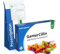 Christmas Funny Gift For Gamer Gaming Boys Girls Boyfriend Girlfriend Secret Santa Present Xmas Kids Stocking Filler Stuffer Jelly Bean Sweets Joke Prank Pills