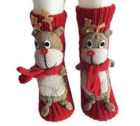 Christmas Fuzzy Socks for Women Girls Gifts Cute Fun Cozy Fluffy Winter Warm Slipper Xmas Holiday Socks Men Cotton Crew Family Friends Adults Coworkers Stocking Stuffer