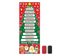 Christmas Games For Families Party Fun Interactive - Hilarious Classic Holiday Toy With Rolling Can Props | Creative Fun Christmas Game Set | For Party Offices Home Room School Dormitory