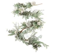 Christmas Garland Eucalyptus Spray Pine Cone Xmas Wreath Decoration