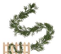 Christmas Garland for the Fireplace, Artificial Festive Decoration, Decorative Holiday Garland, for Homeowners, Church, Cafe, Wall, Window, Mantle, Entrance, Fireplace, Stairs, Living Room, Bedroom