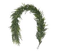 Christmas Garland, Natural, Artificial Green Garland Decoration, Decorative Art Fir Wreath for Outdoor Table, Society, Wall, Indoor, Winterproof, Activities, Fireplace