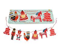 Christmas garland Rex London Rouge 5x100x15,6 cm