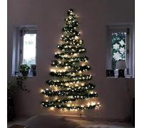 Christmas Garland,Wall Mounted Rattan 10m - Christmas Rattan Lights - for Indoor Outdoor Bar Bedroom Birthday Banquet Courtyard Home Garden Wedding