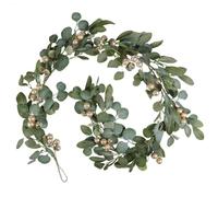 Christmas Garland Wooden Pine Cone Festive Xmas Garland (Eucalyptus)