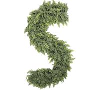 Christmas Garlands, 180cm Realistic Norfolk Pine Garland, Real Touch Cedar Greenery Garland for Table, Mantle, Wall, Indoor, Outdoor Christmas Decorations