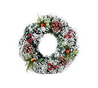 Christmas Garlands Wreath Wall Hanging Door Ornaments Christmas Pendants Merry Christmas Decor for Home Happy New Year