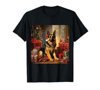 Christmas German Shepherd - German Shepherd Christmas T-Shirt